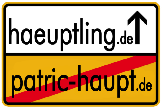 patric-haupt.de->haeuptling.de